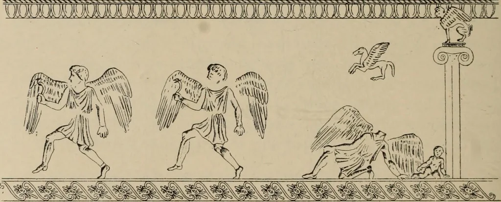 An illustration from Zeus : a study in ancient religion, 1914, leaf 845