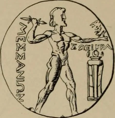 An illustration from Zeus : a study in ancient religion, 1914, leaf 867