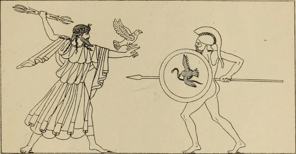 An illustration from Zeus : a study in ancient religion, 1914, leaf 870
