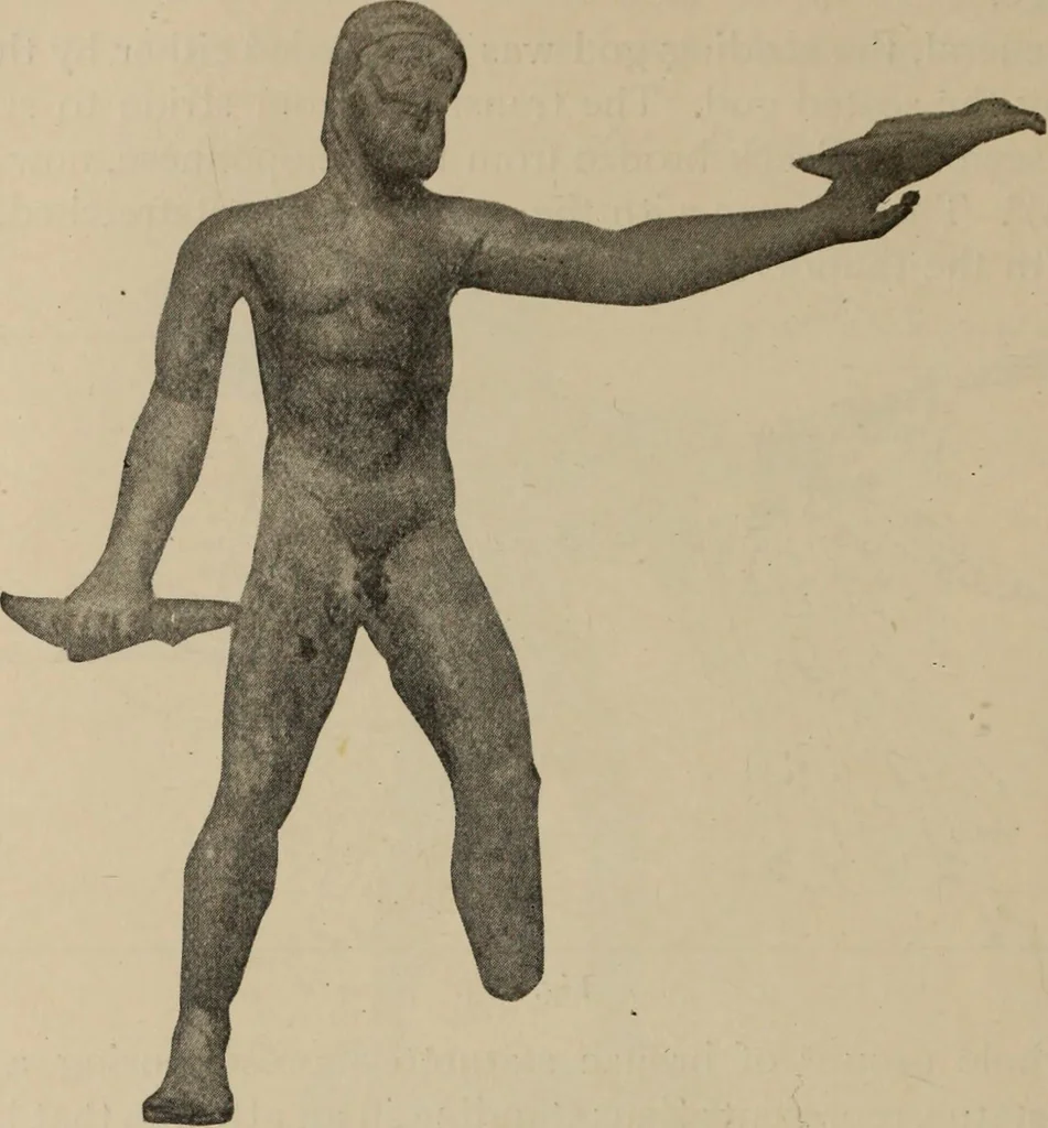 An illustration from Zeus : a study in ancient religion, 1914, leaf 871