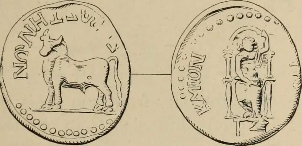 An illustration from Zeus : a study in ancient religion, 1914, leaf 882
