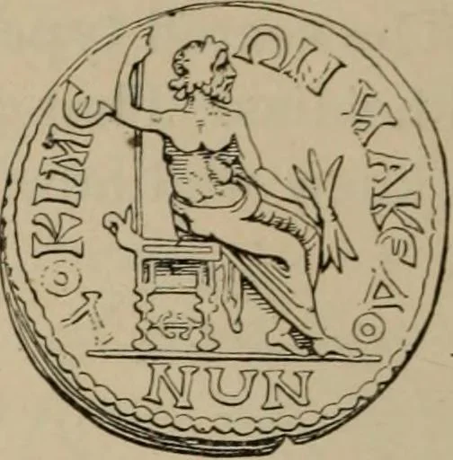 An illustration from Zeus : a study in ancient religion, 1914, leaf 883