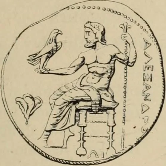 An illustration from Zeus : a study in ancient religion, 1914, leaf 894