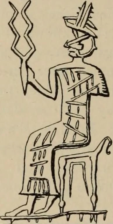 An illustration from Zeus : a study in ancient religion, 1914, leaf 897