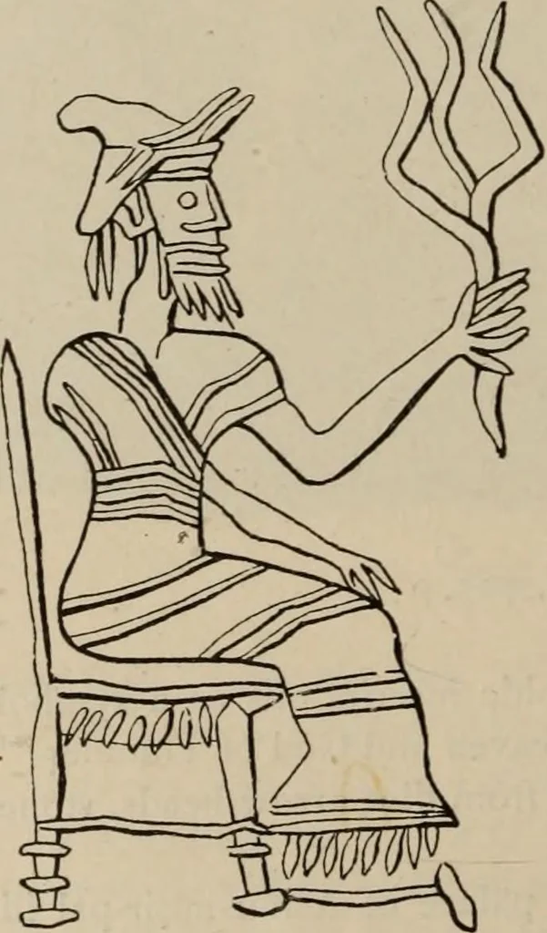 An illustration from Zeus : a study in ancient religion, 1914, leaf 901