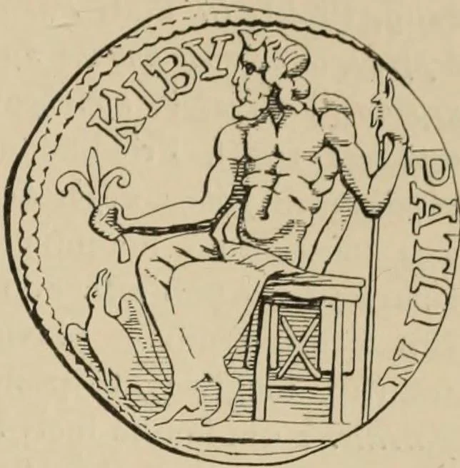 An illustration from Zeus : a study in ancient religion, 1914, leaf 904