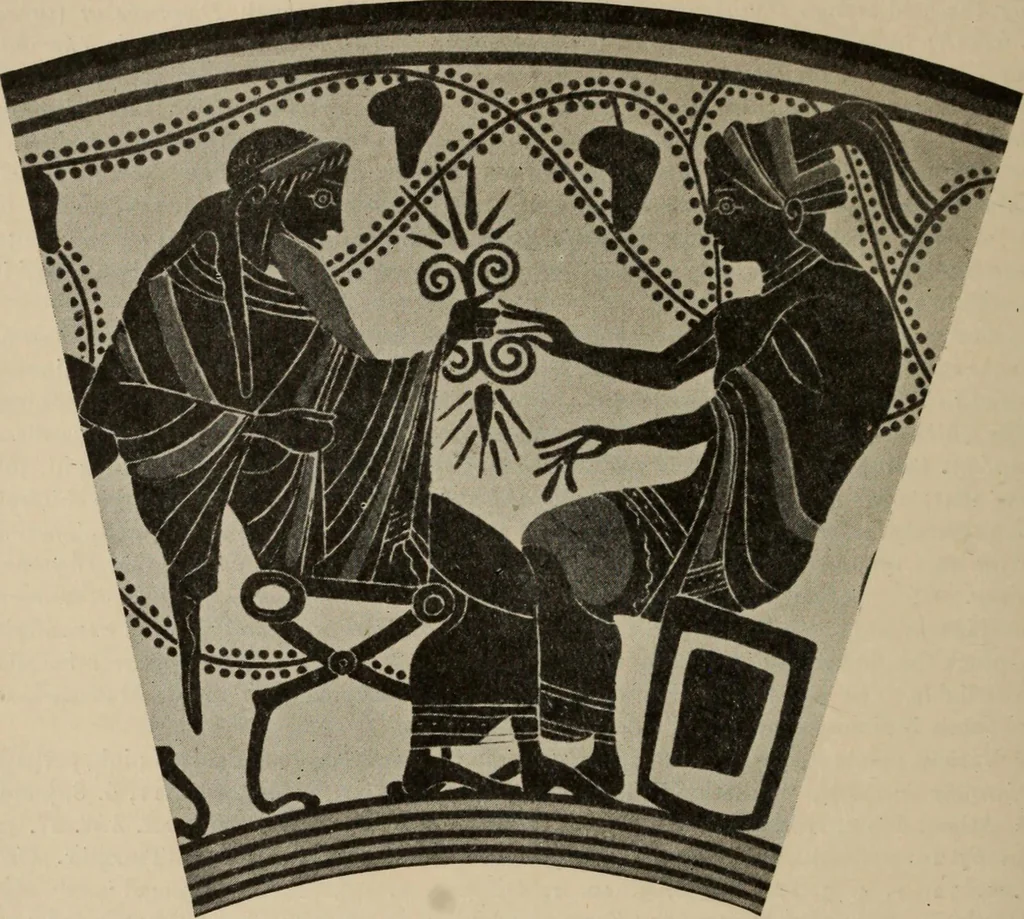 An illustration from Zeus : a study in ancient religion, 1914, leaf 909