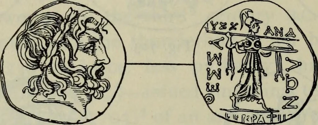 An illustration from Zeus : a study in ancient religion, 1914, leaf 1057