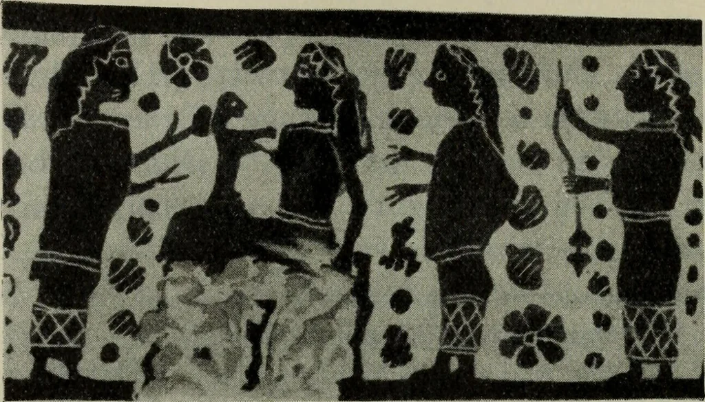 An illustration from Zeus : a study in ancient religion, 1914, leaf 140