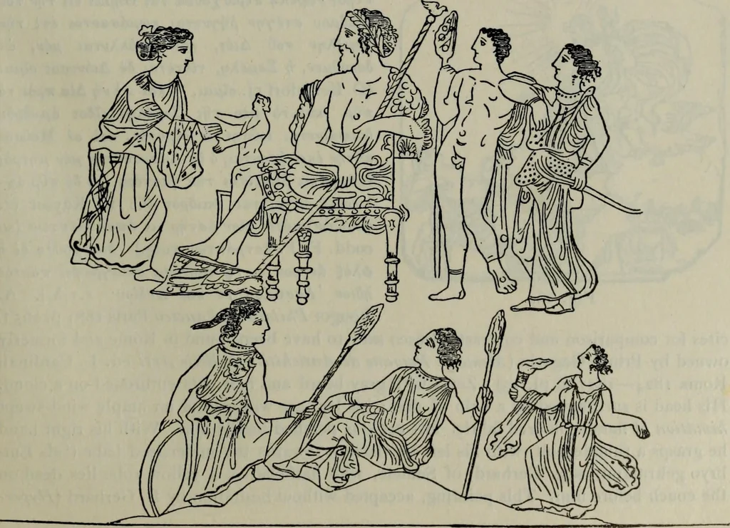 An illustration from Zeus : a study in ancient religion, 1914, leaf 141