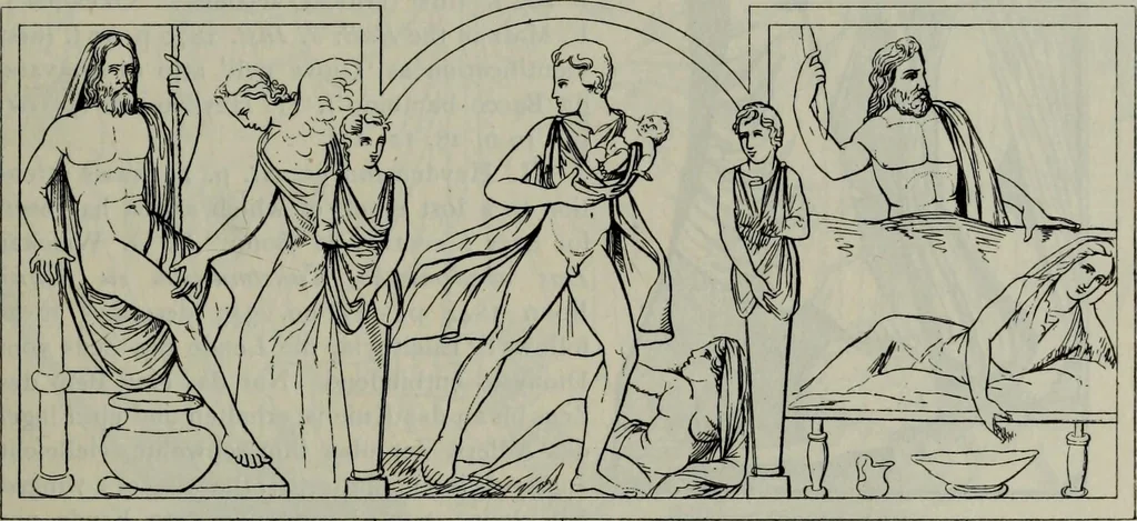 An illustration from Zeus : a study in ancient religion, 1914, leaf 148