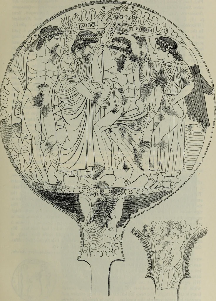 An illustration from Zeus : a study in ancient religion, 1914, leaf 150