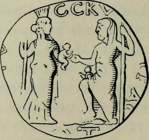 An illustration from Zeus : a study in ancient religion, 1914, leaf 151