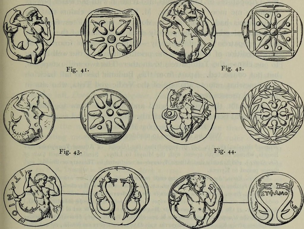 An illustration from Zeus : a study in ancient religion, 1914, leaf 203