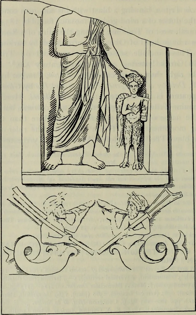 An illustration from Zeus : a study in ancient religion, 1914, leaf 206