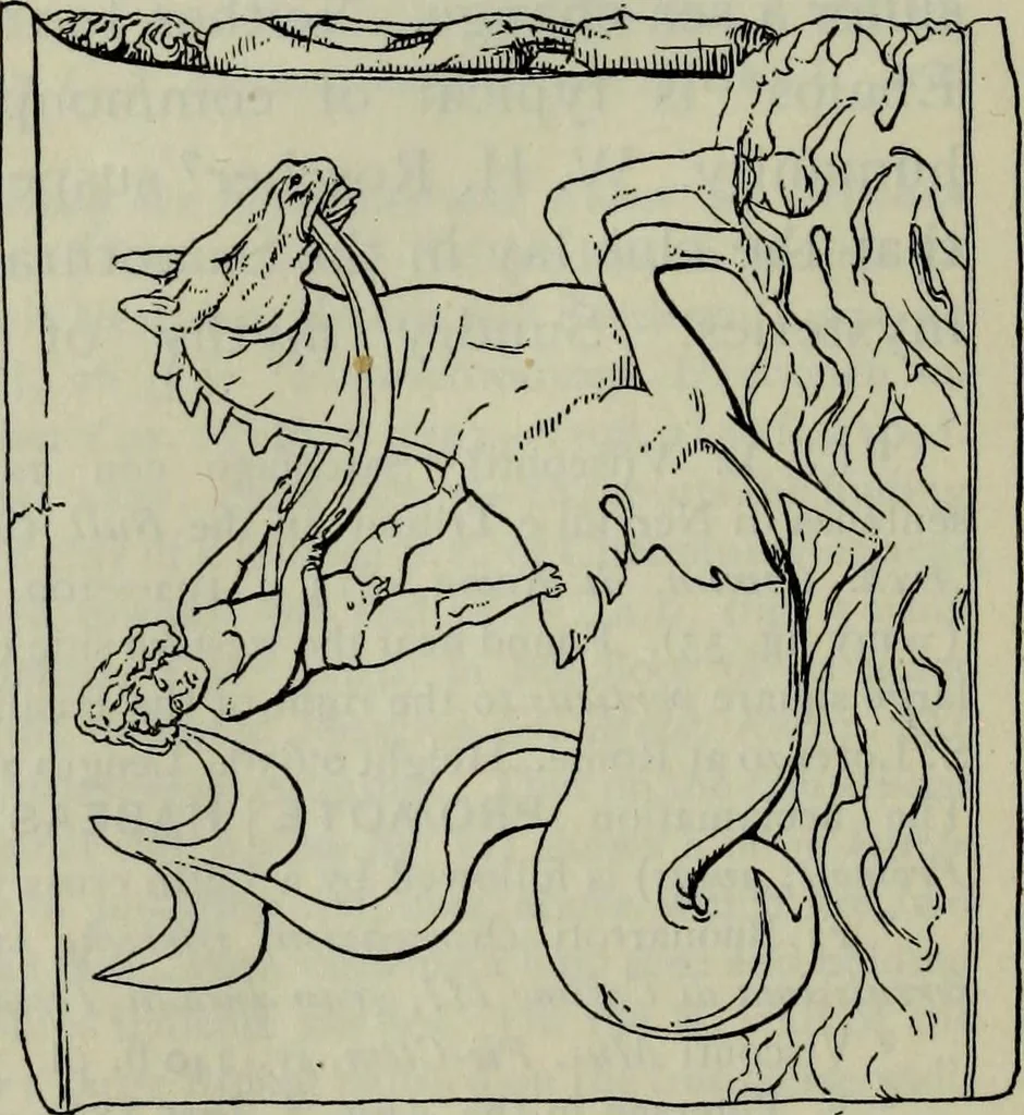 An illustration from Zeus : a study in ancient religion, 1914, leaf 210