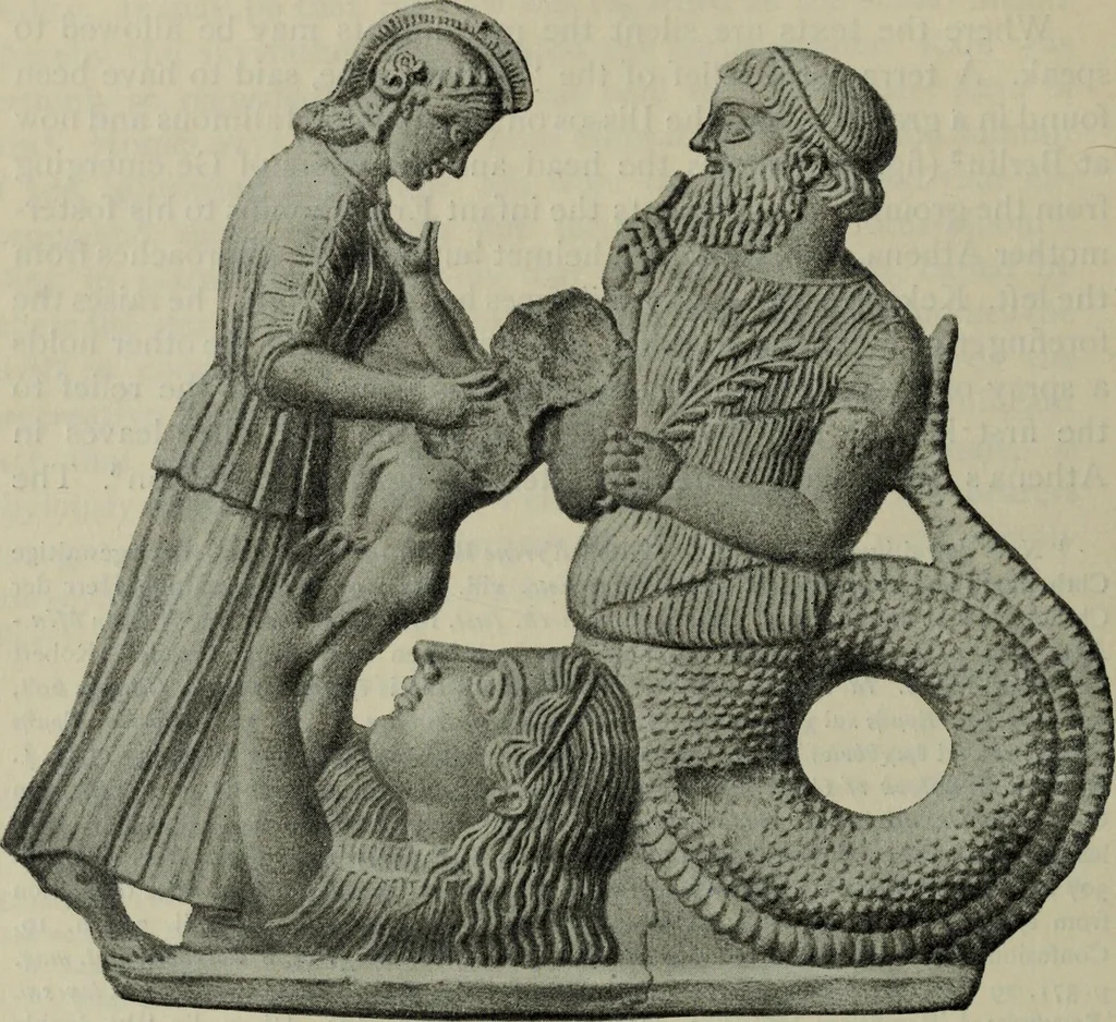 An illustration from Zeus : a study in ancient religion, 1914, leaf 267