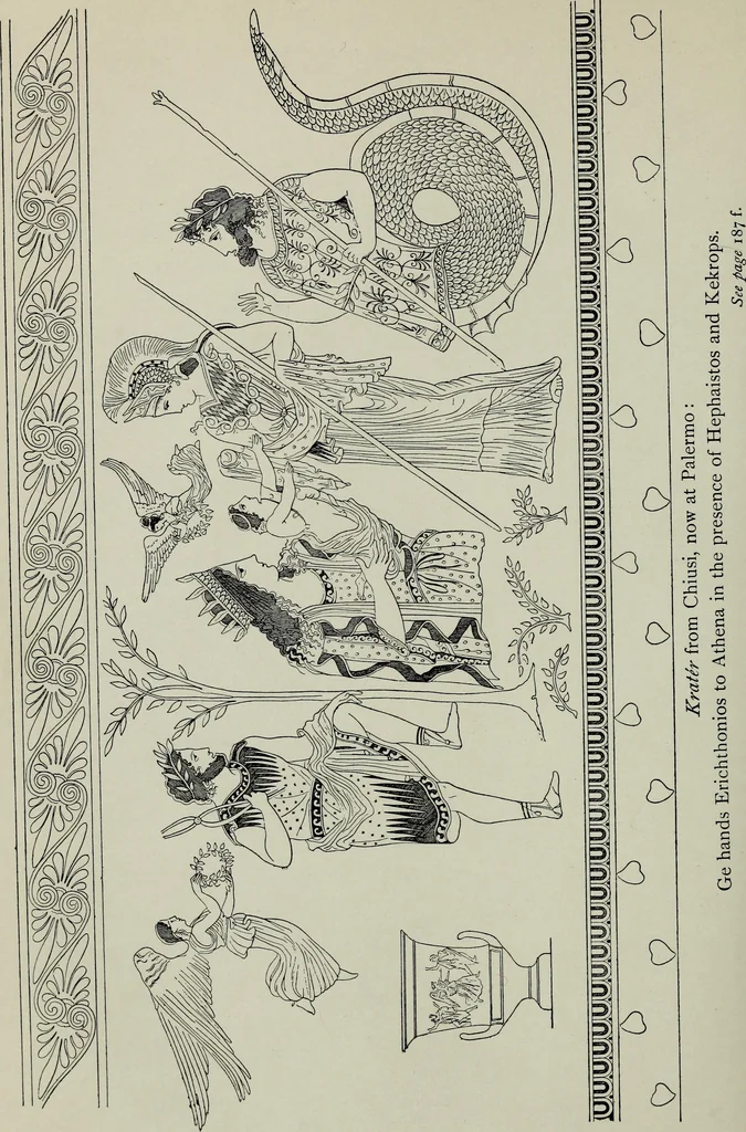 An illustration from Zeus : a study in ancient religion, 1914, leaf 277