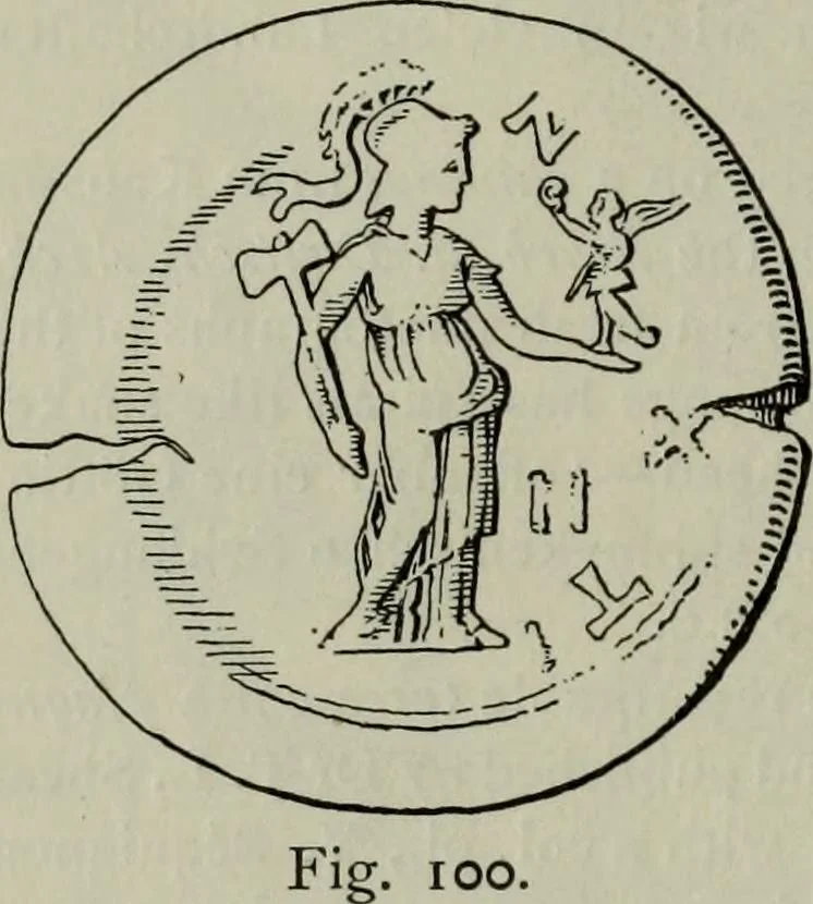 An illustration from Zeus : a study in ancient religion, 1914, leaf 285
