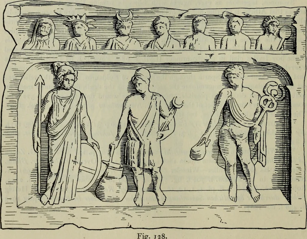 An illustration from Zeus : a study in ancient religion, 1914, leaf 303