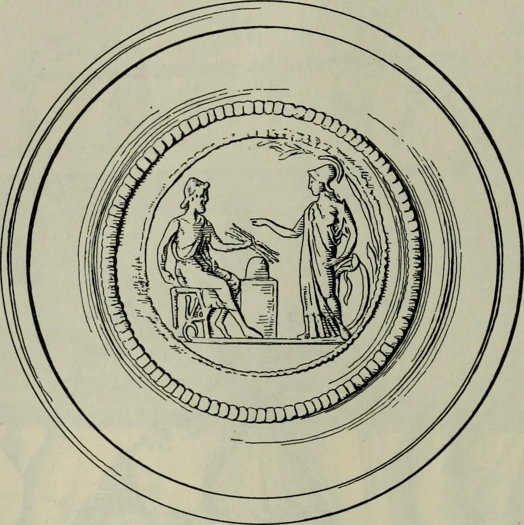 An illustration from Zeus : a study in ancient religion, 1914, leaf 305