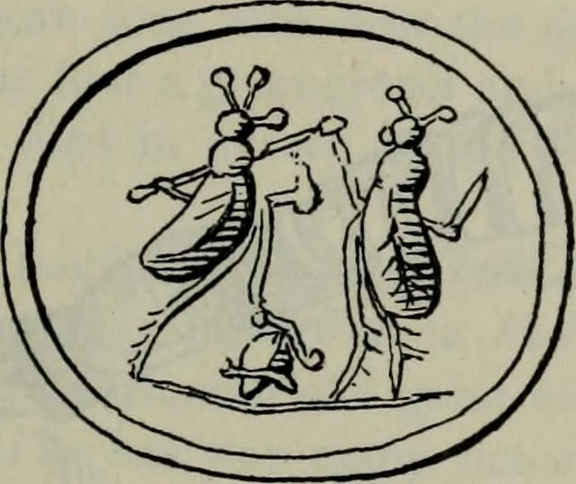 An illustration from Zeus : a study in ancient religion, 1914, leaf 355