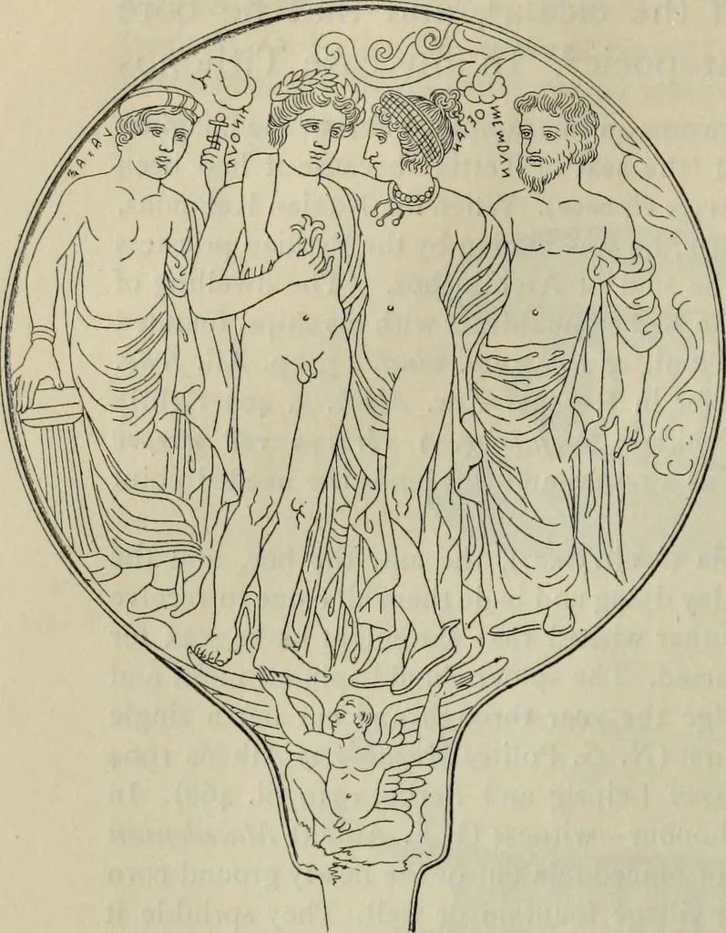 An illustration from Zeus : a study in ancient religion, 1914, leaf 358