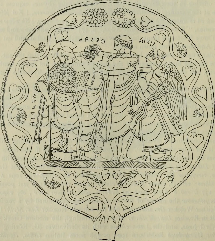 An illustration from Zeus : a study in ancient religion, 1914, leaf 358