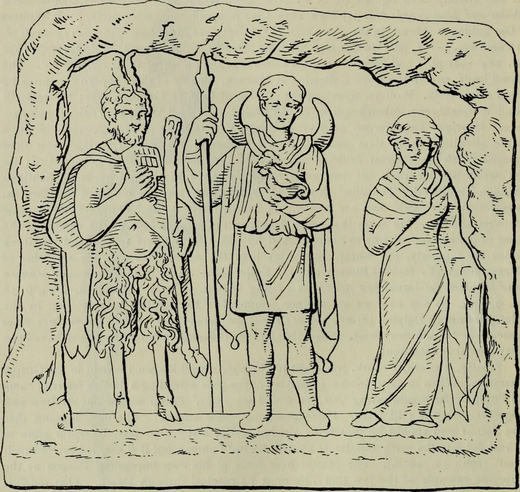 An illustration from Zeus : a study in ancient religion, 1914, leaf 413