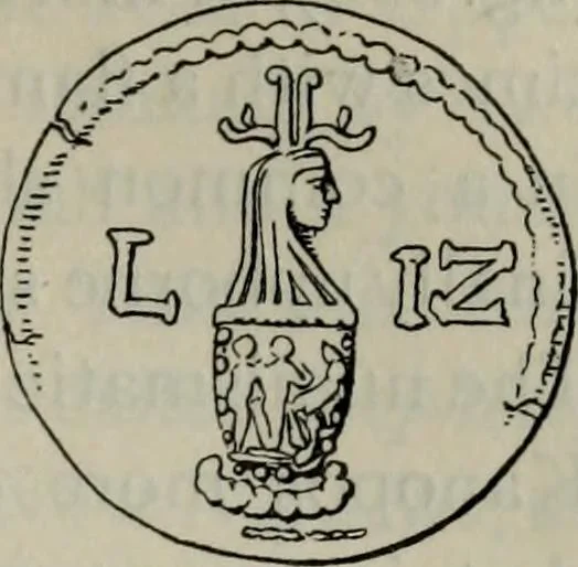 An illustration from Zeus : a study in ancient religion, 1914, leaf 456