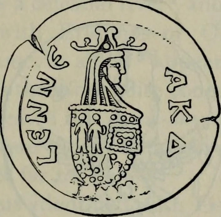 An illustration from Zeus : a study in ancient religion, 1914, leaf 456
