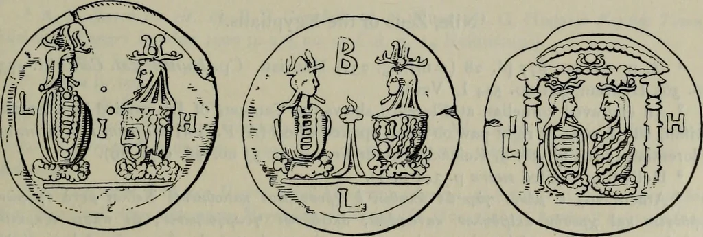 An illustration from Zeus : a study in ancient religion, 1914, leaf 456