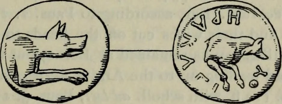 An illustration from Zeus : a study in ancient religion, 1914, leaf 467