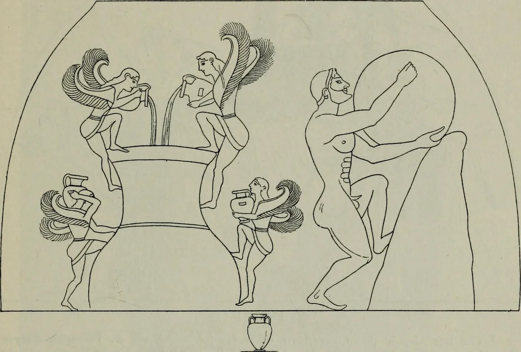 An illustration from Zeus : a study in ancient religion, 1914, leaf 515