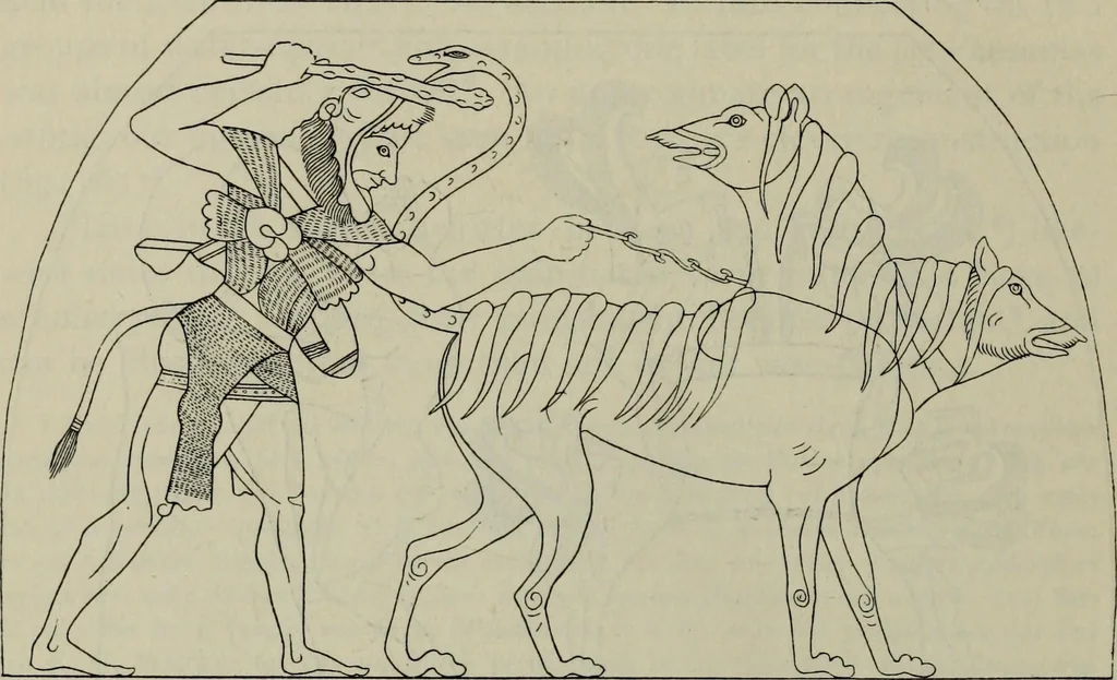 An illustration from Zeus : a study in ancient religion, 1914, leaf 516