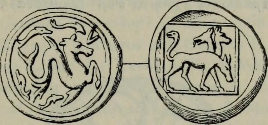 An illustration from Zeus : a study in ancient religion, 1914, leaf 530