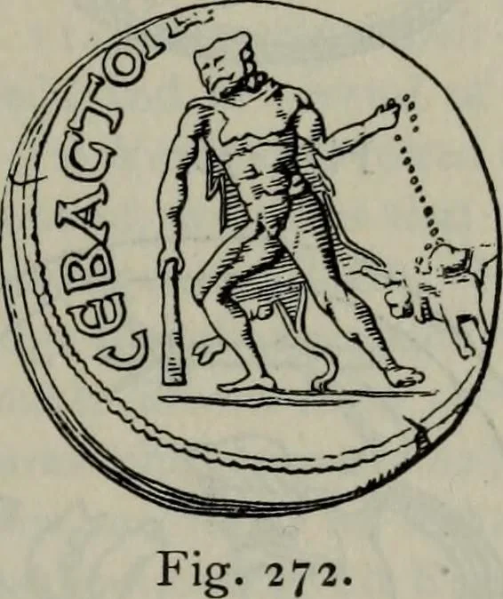 An illustration from Zeus : a study in ancient religion, 1914, leaf 530