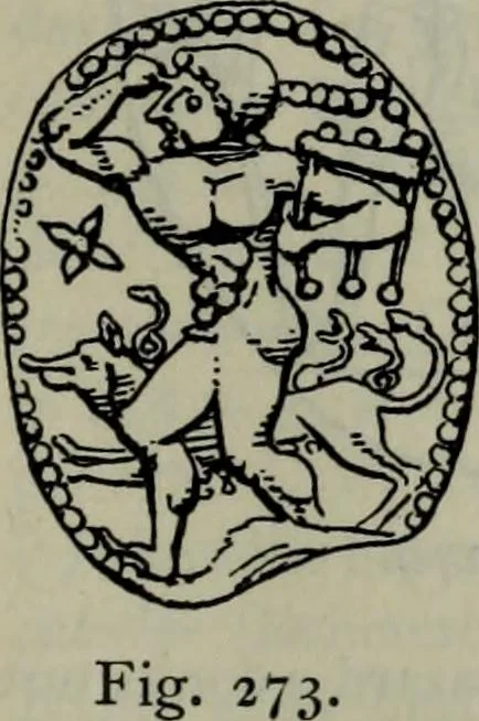 An illustration from Zeus : a study in ancient religion, 1914, leaf 530