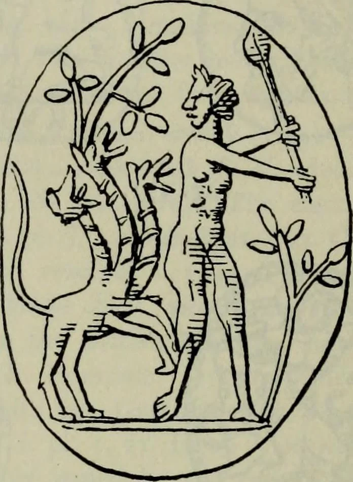 An illustration from Zeus : a study in ancient religion, 1914, leaf 531