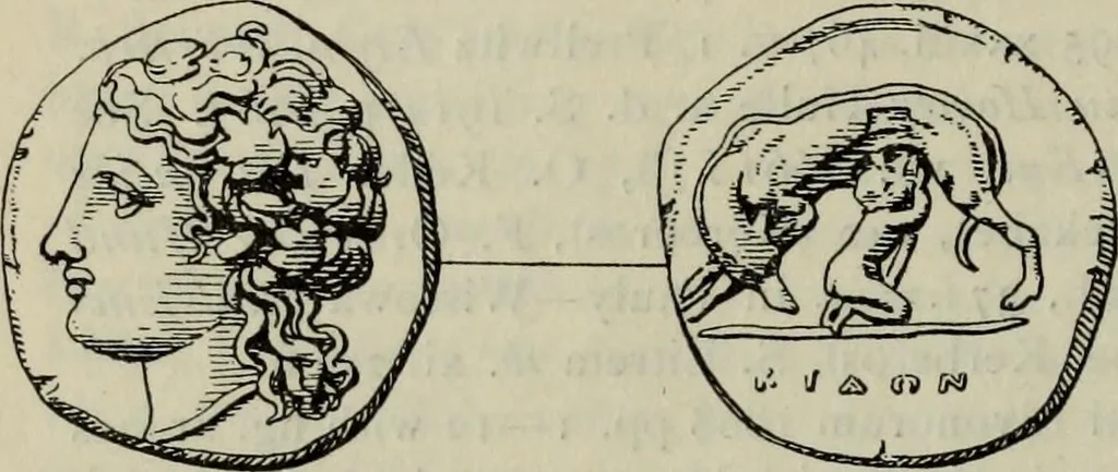 An illustration from Zeus : a study in ancient religion, 1914, leaf 535