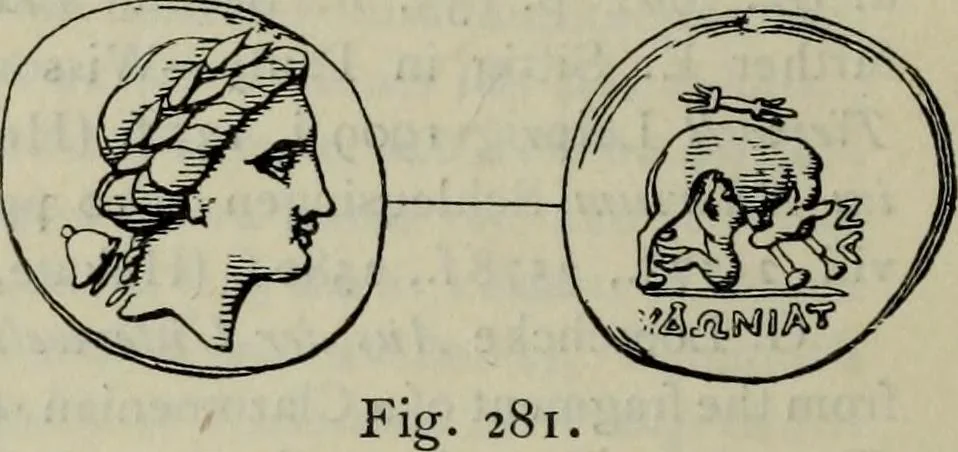 An illustration from Zeus : a study in ancient religion, 1914, leaf 535