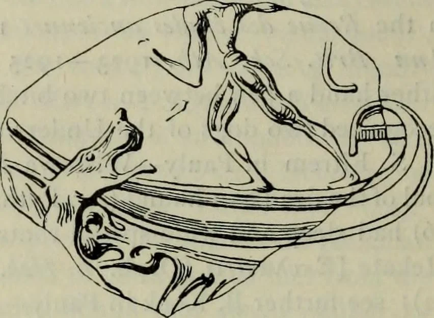 An illustration from Zeus : a study in ancient religion, 1914, leaf 535