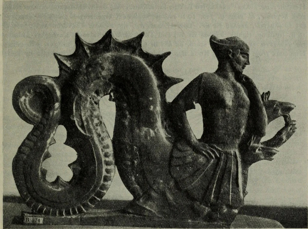 An illustration from Zeus : a study in ancient religion, 1914, leaf 536