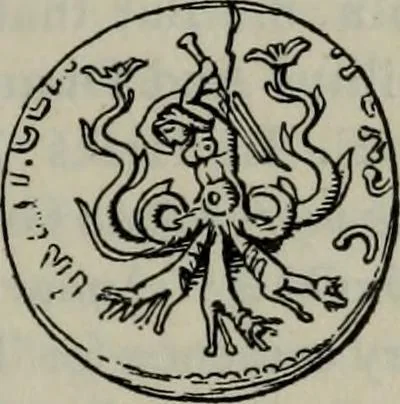 An illustration from Zeus : a study in ancient religion, 1914, leaf 536
