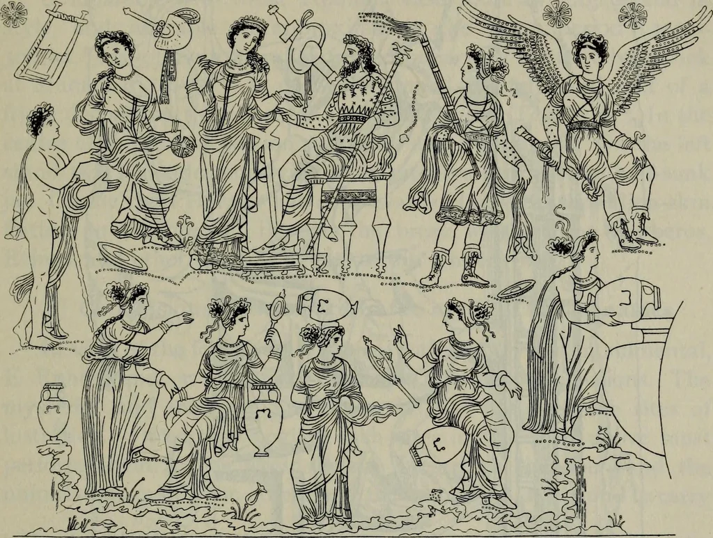 An illustration from Zeus : a study in ancient religion, 1914, leaf 544