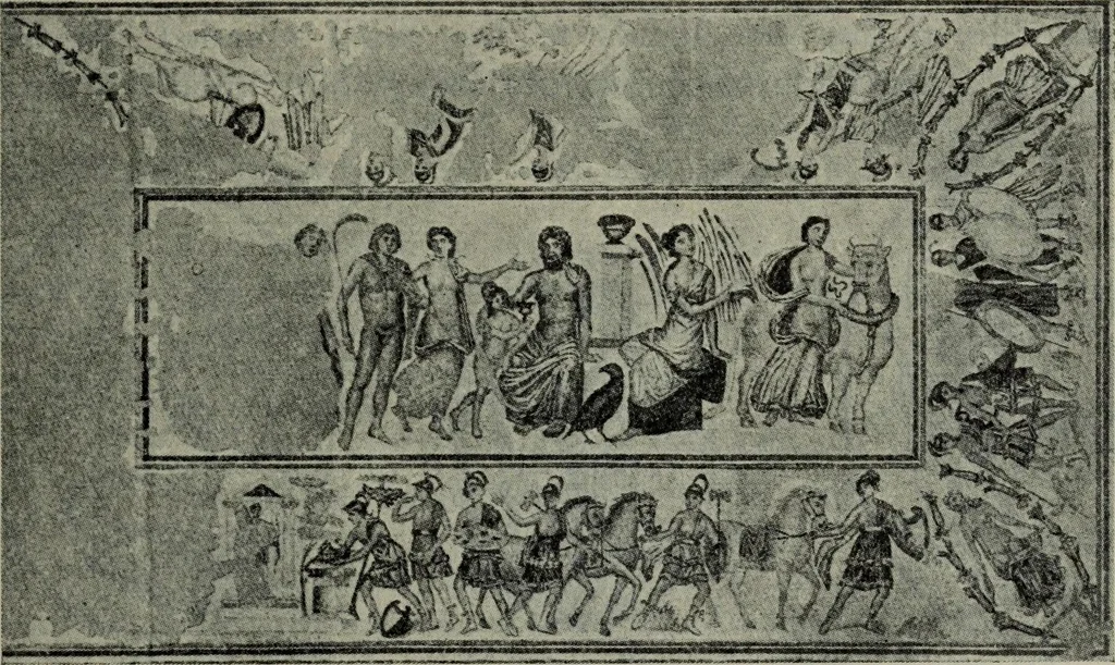 An illustration from Zeus : a study in ancient religion, 1914, leaf 594