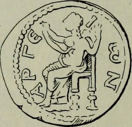 An illustration from Zeus : a study in ancient religion, 1914, leaf 595