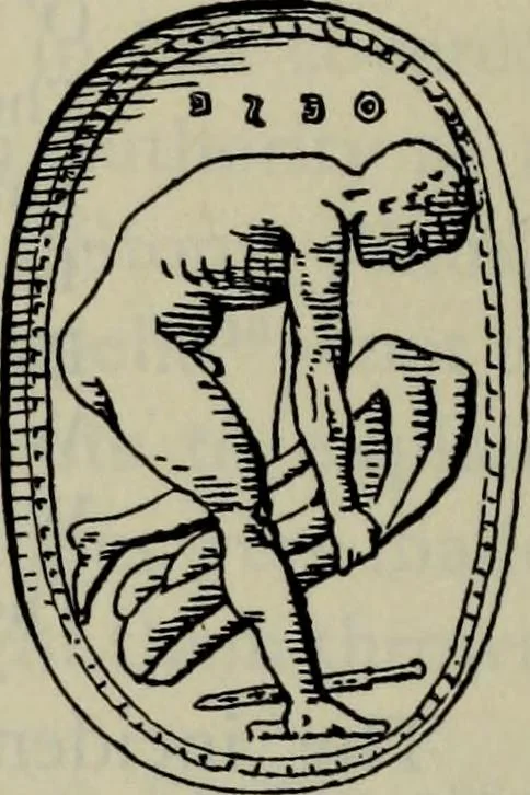 An illustration from Zeus : a study in ancient religion, 1914, leaf 609