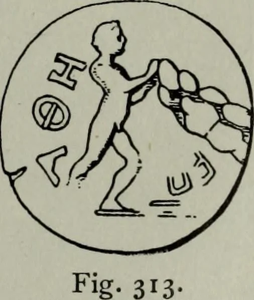 An illustration from Zeus : a study in ancient religion, 1914, leaf 610