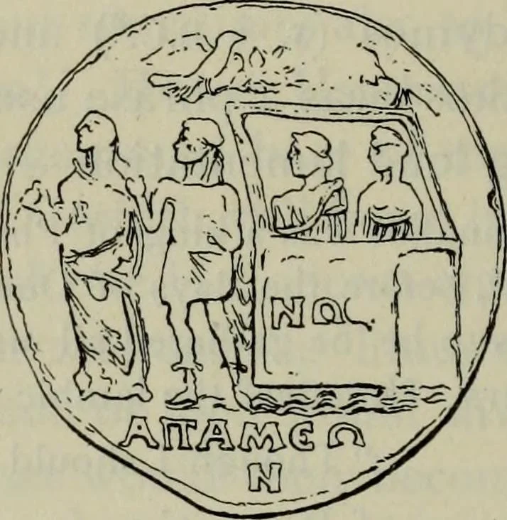 An illustration from Zeus : a study in ancient religion, 1914, leaf 657
